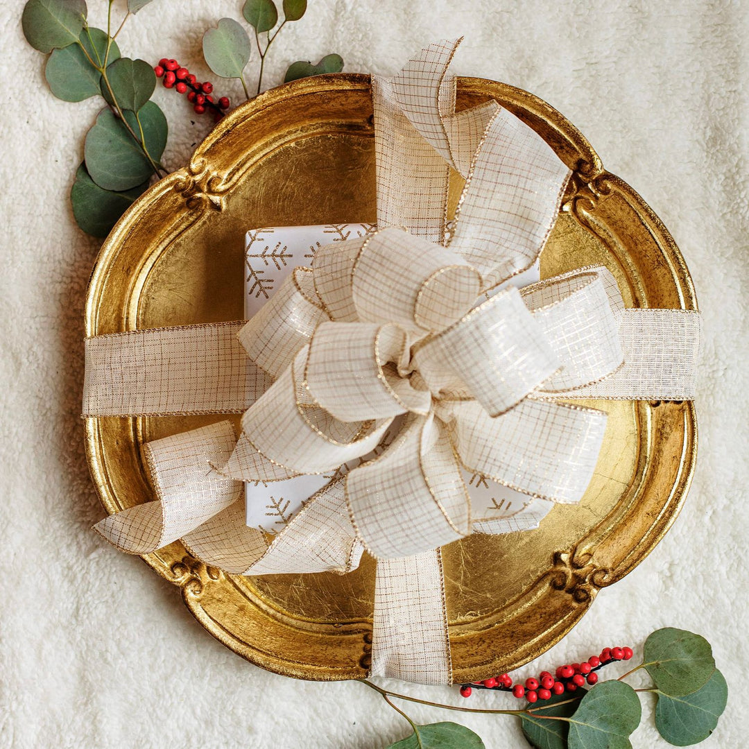 Florentine Wooden Accessories Round Tray