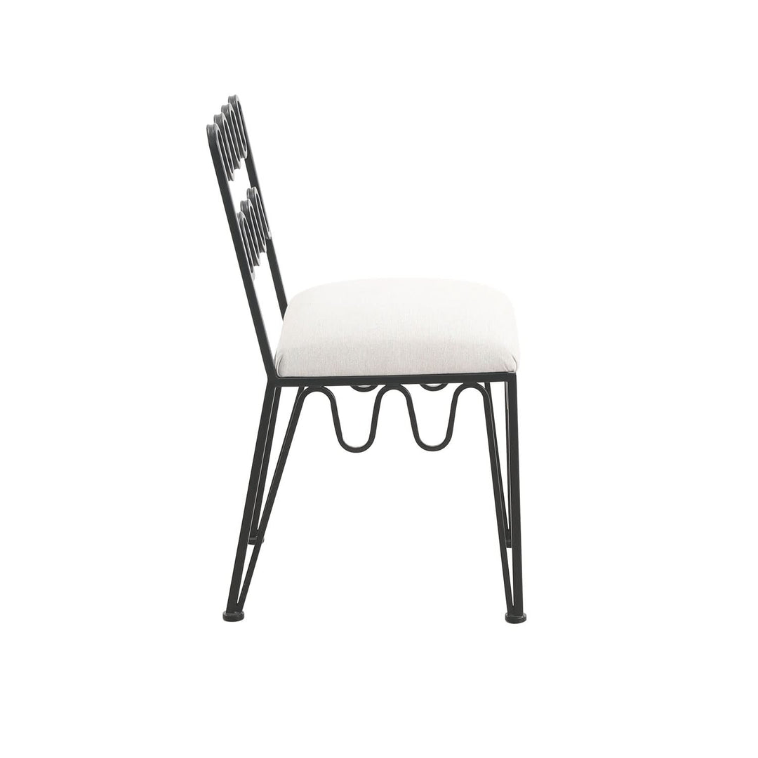 Ripple Dining Side Chair - Metal Frame