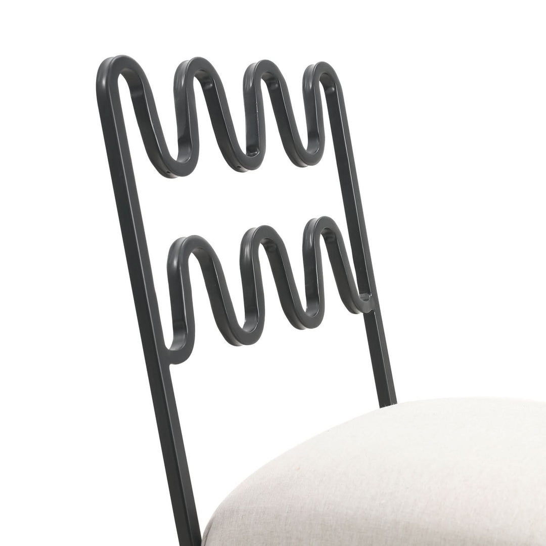 Ripple Dining Side Chair - Metal Frame