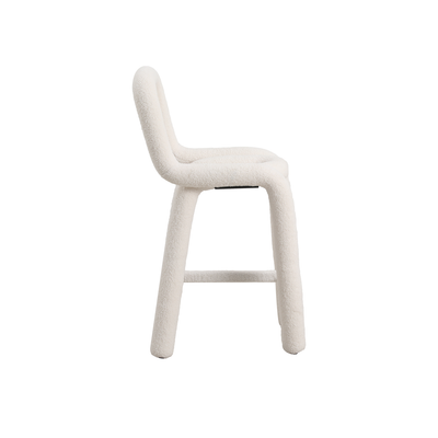 Pipeline Counter Stool-France & Son-FXS1862WHT-Bar Stools-4-France and Son