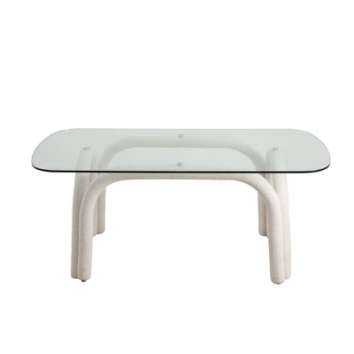 Pipeline Dining Table - Rectangle-France & Son-FXT1885WHT-Dining Tables-7-France and Son