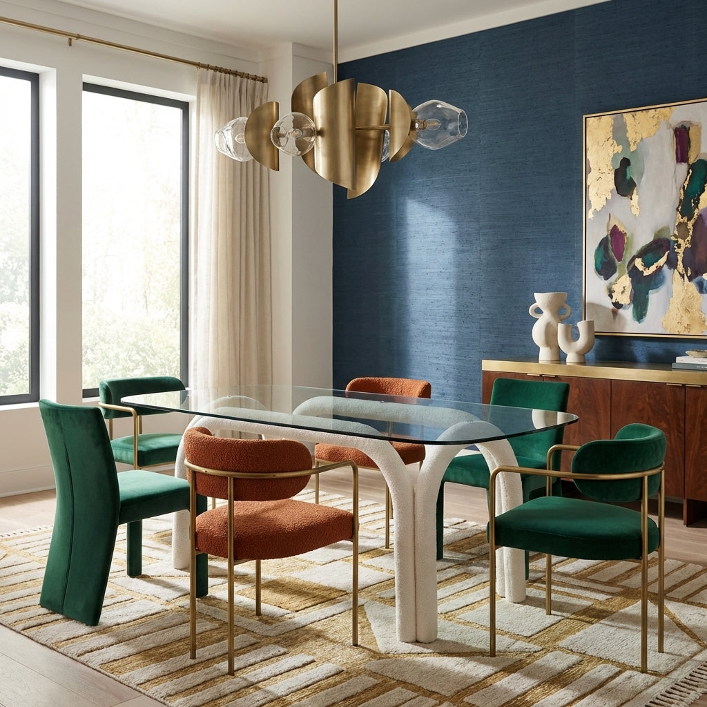 Bold Dining Table - Rectangle - Limited Edition Shearling
