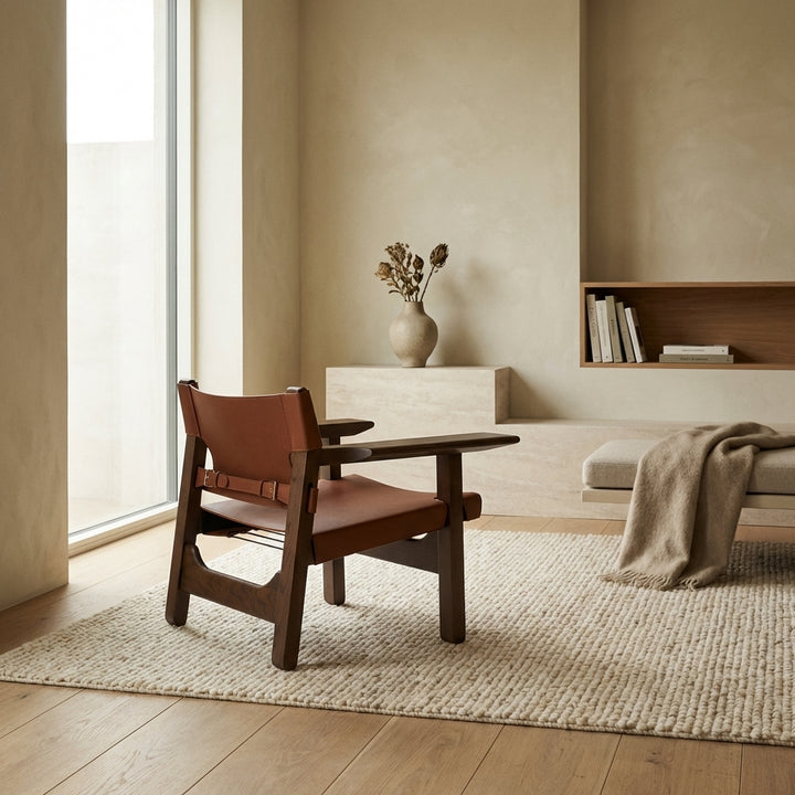 Spanish Chair with Leather Sling