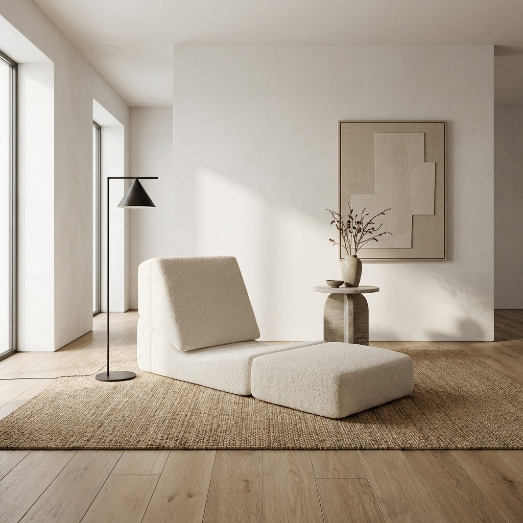 Galeotta Transformable Lounge Chair Chaise – France & Son