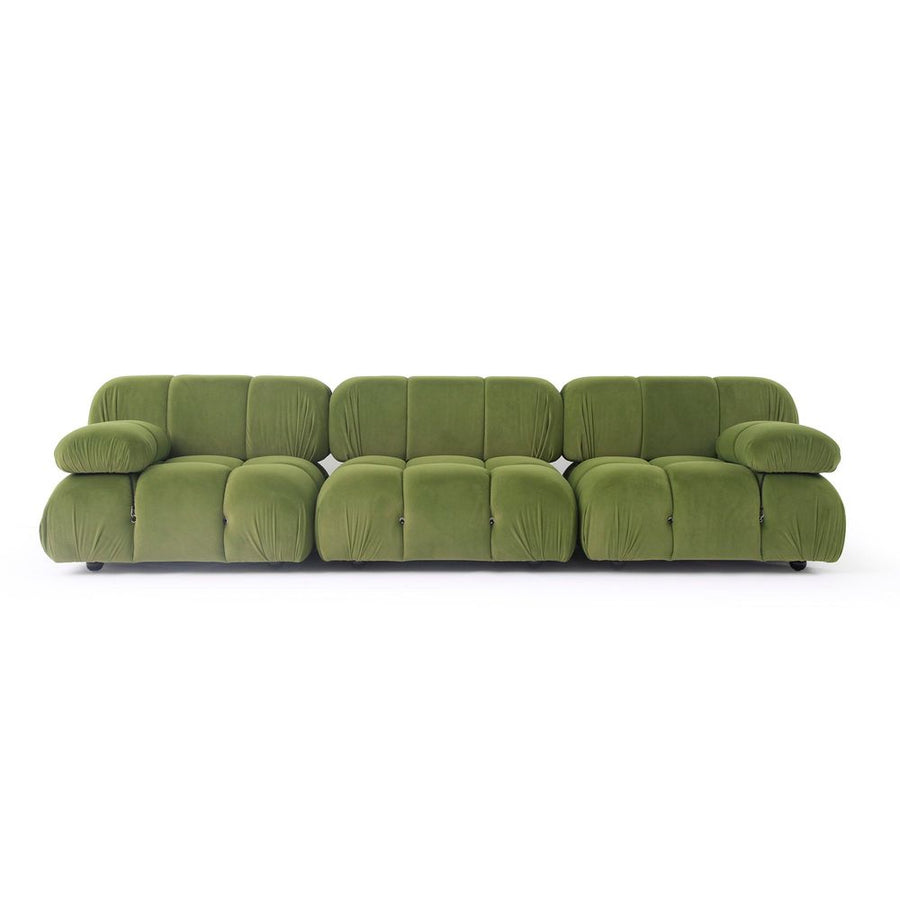 Sectionals Grappolo Modular Sectional Sofa Set - Moss Green