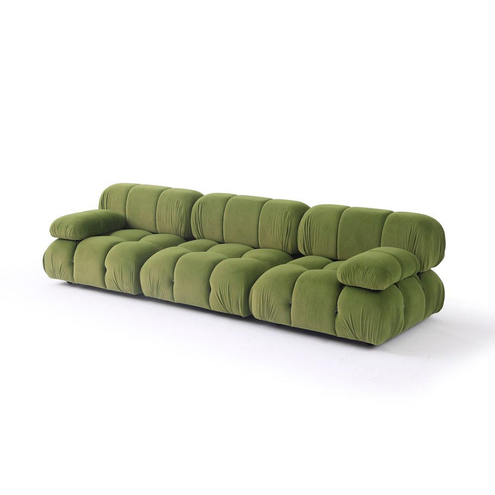 Sectionals Grappolo Modular Sectional Sofa Set - Moss Green