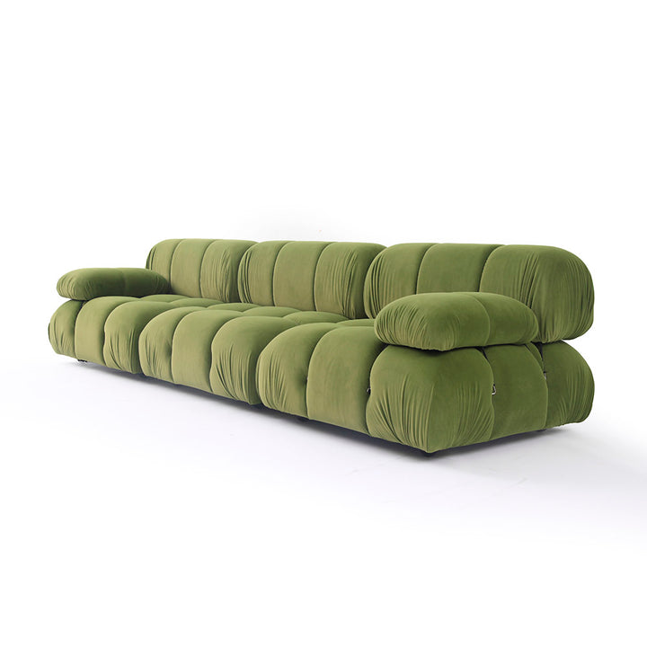 Sectionals Grappolo Modular Sectional Sofa Set - Moss Green