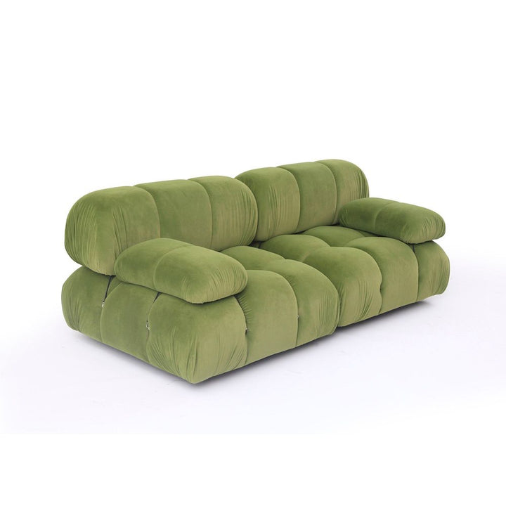 Grappolo Modular Sectional Sofa Set - Green