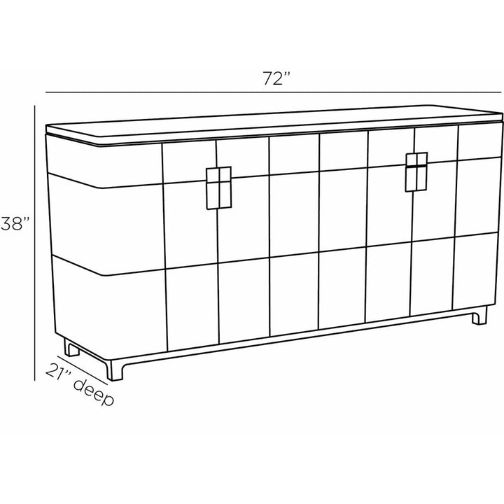Raelynn Credenza - Black