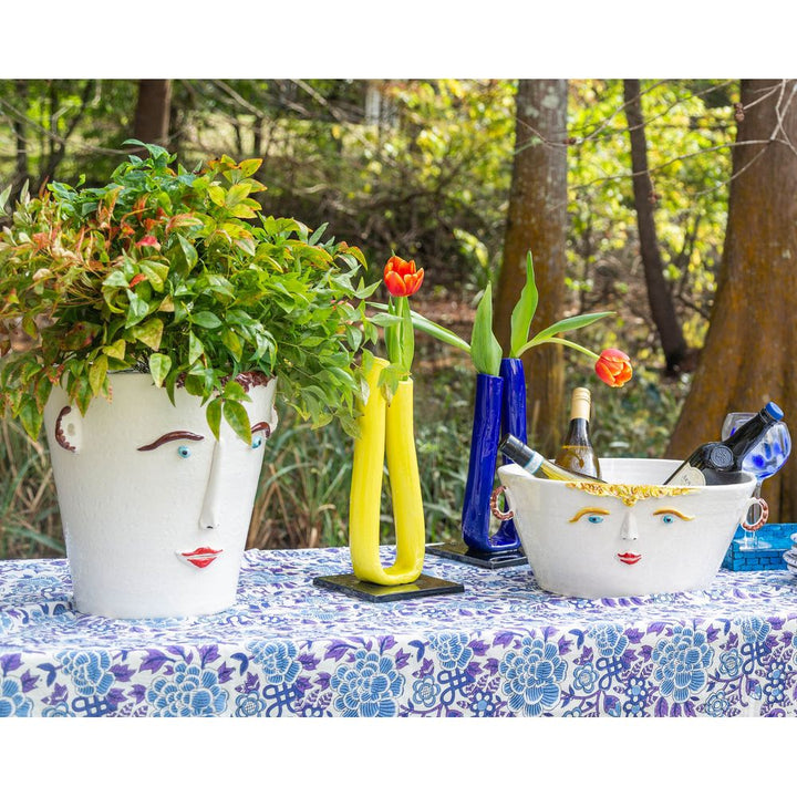 Vases Male Decorated Vase / Ice Bucket