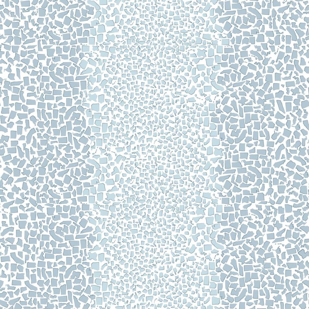 Honey & Hank Fifty States Shagreen Wallpaper - Thumbnail 3