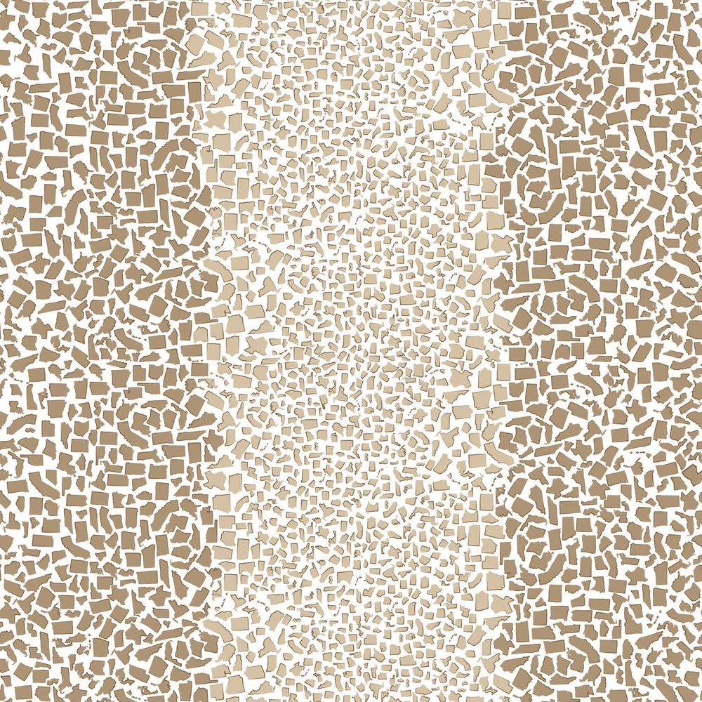 Honey & Hank Fifty States Shagreen Wallpaper - Thumbnail 4