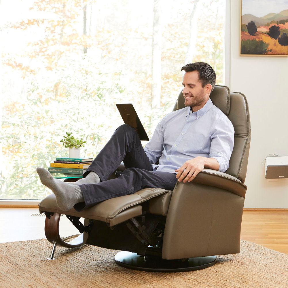 Lounge Chairs: Recliners Stockholm Swing Relaxer