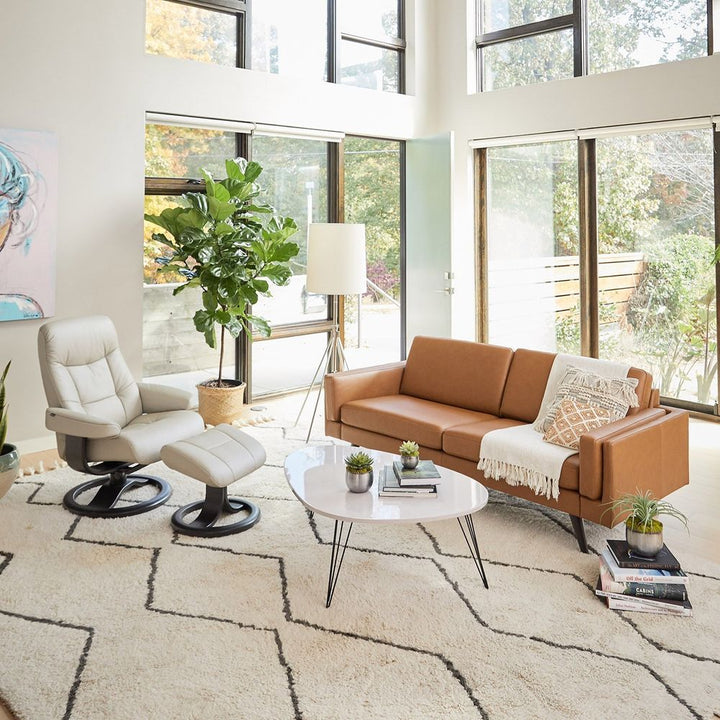 Lounge Chairs: Recliners Muldal R Chair with Footstool Soft Parts