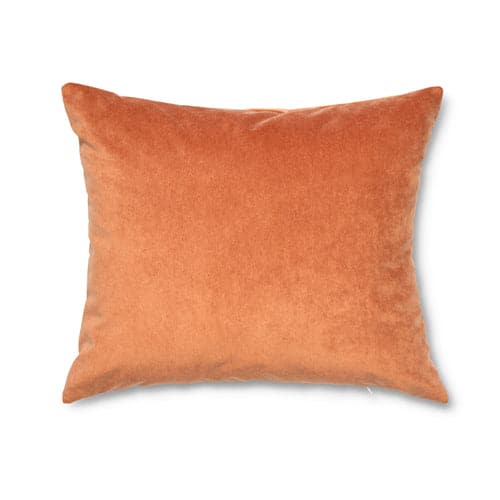 Fresco Velvet Pillow-Ann Gish-ANNGISH-PWFV3630-TER-BeddingTerra Cotta-11-France and Son