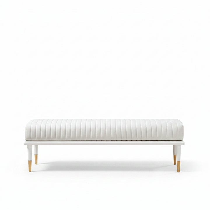 Stanford End-Of-Day Bench - White