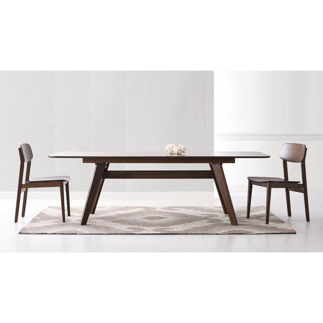 Currant 72 - 92" Extendable Dining Table - Black Walnut