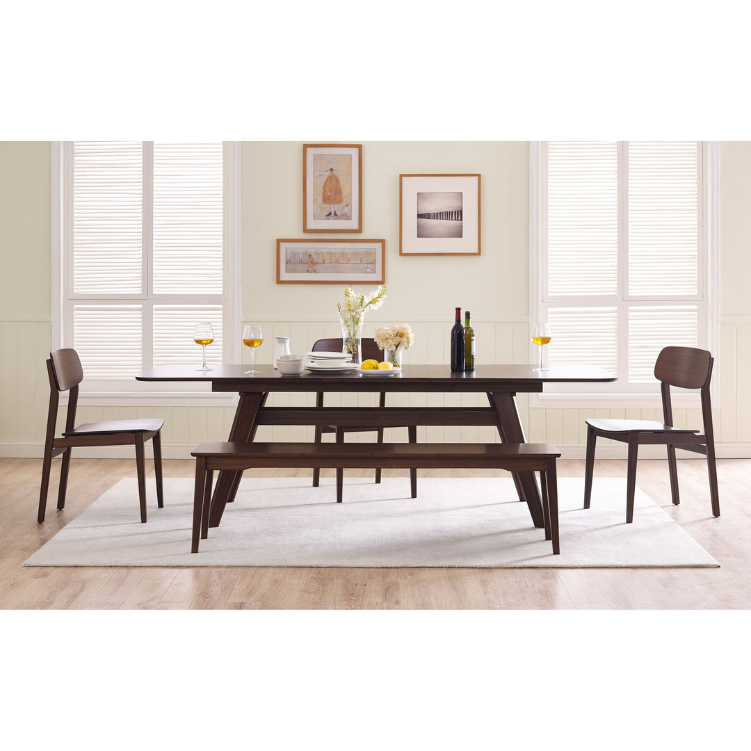 Currant 72 - 92" Extendable Dining Table - Black Walnut