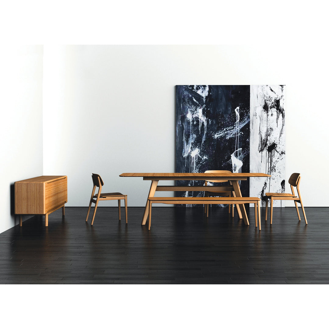 Currant 72 - 92" Extendable Dining Table - Caramelized