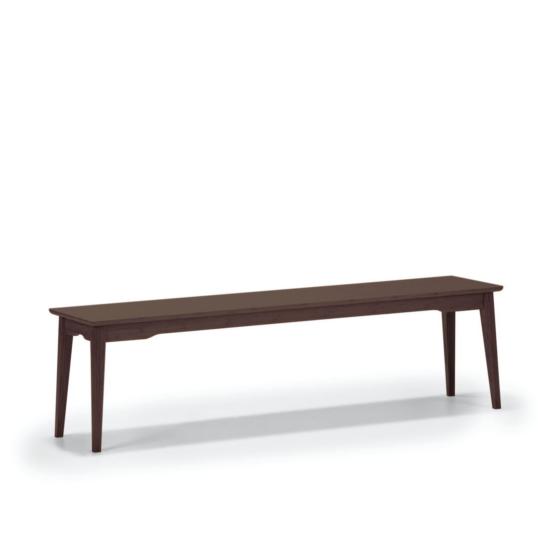 Currant Long Bench - Black Walnut