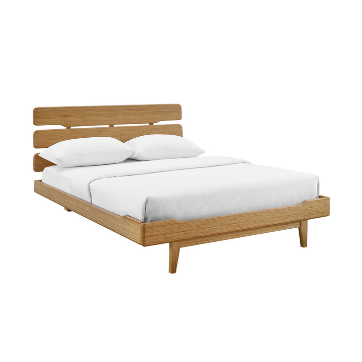 Currant Queen Platform Bed - Caramelized