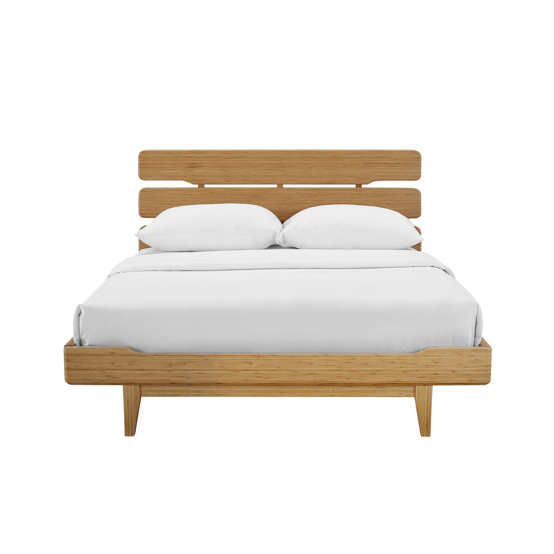 Currant Queen Platform Bed - Caramelized