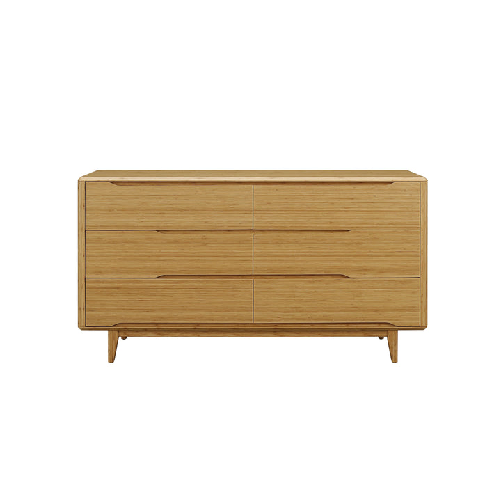 Currant Six Drawer Double Dresser - Caramelized