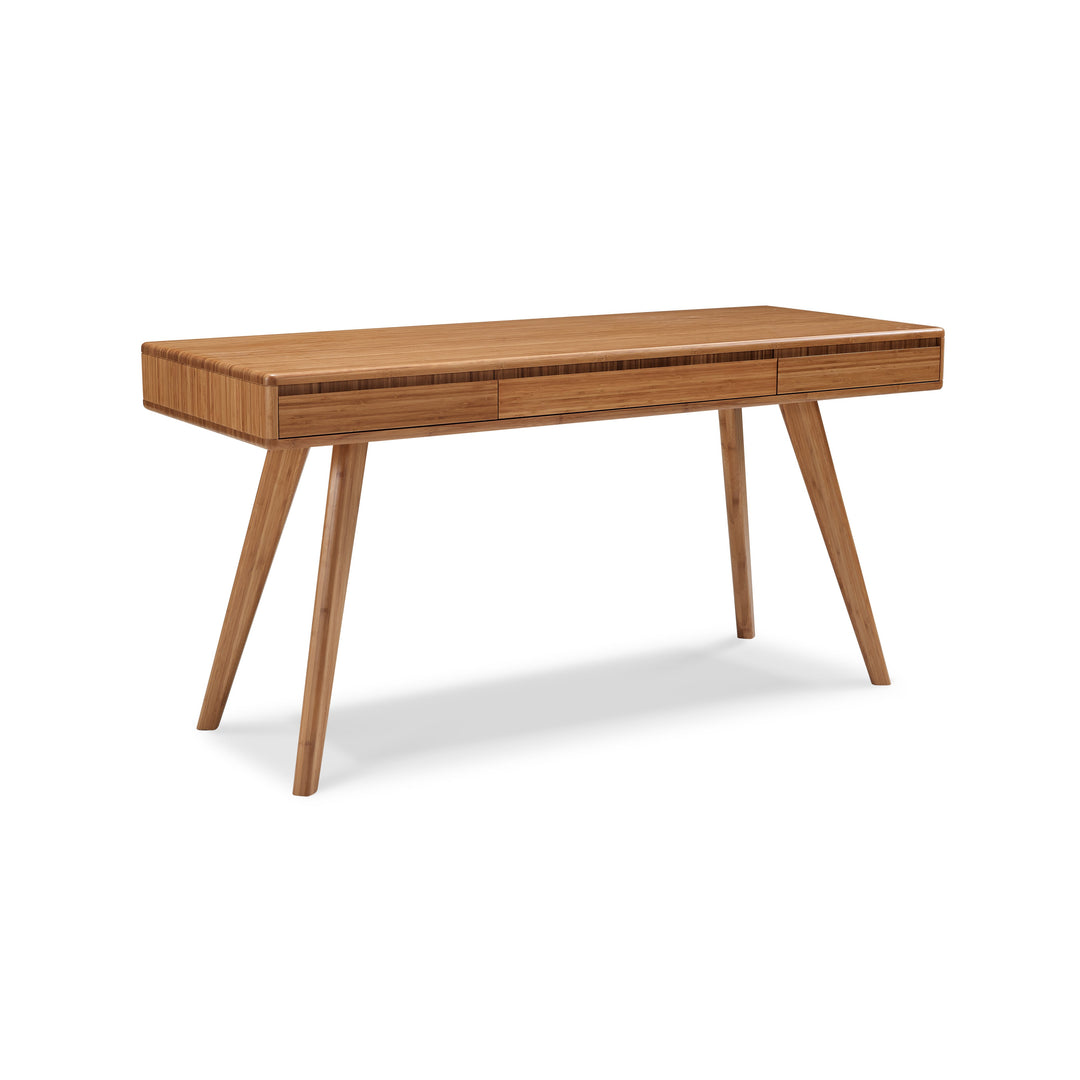 Currant Writing Desk - Caramelized