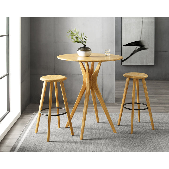 Mimosa Bar Height Stool - Caramelized