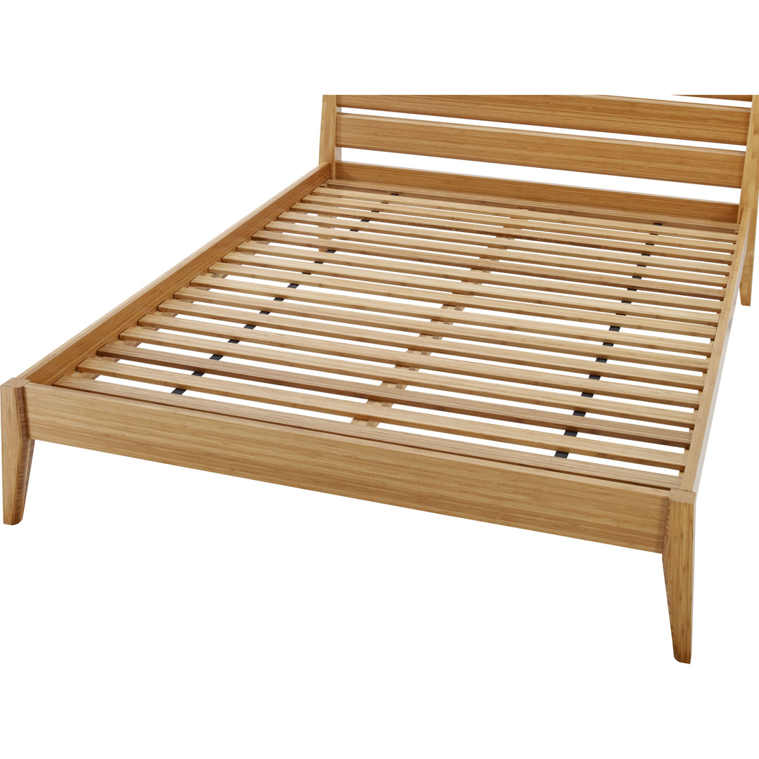 Sienna Eastern King Platform Bed - Caramelized