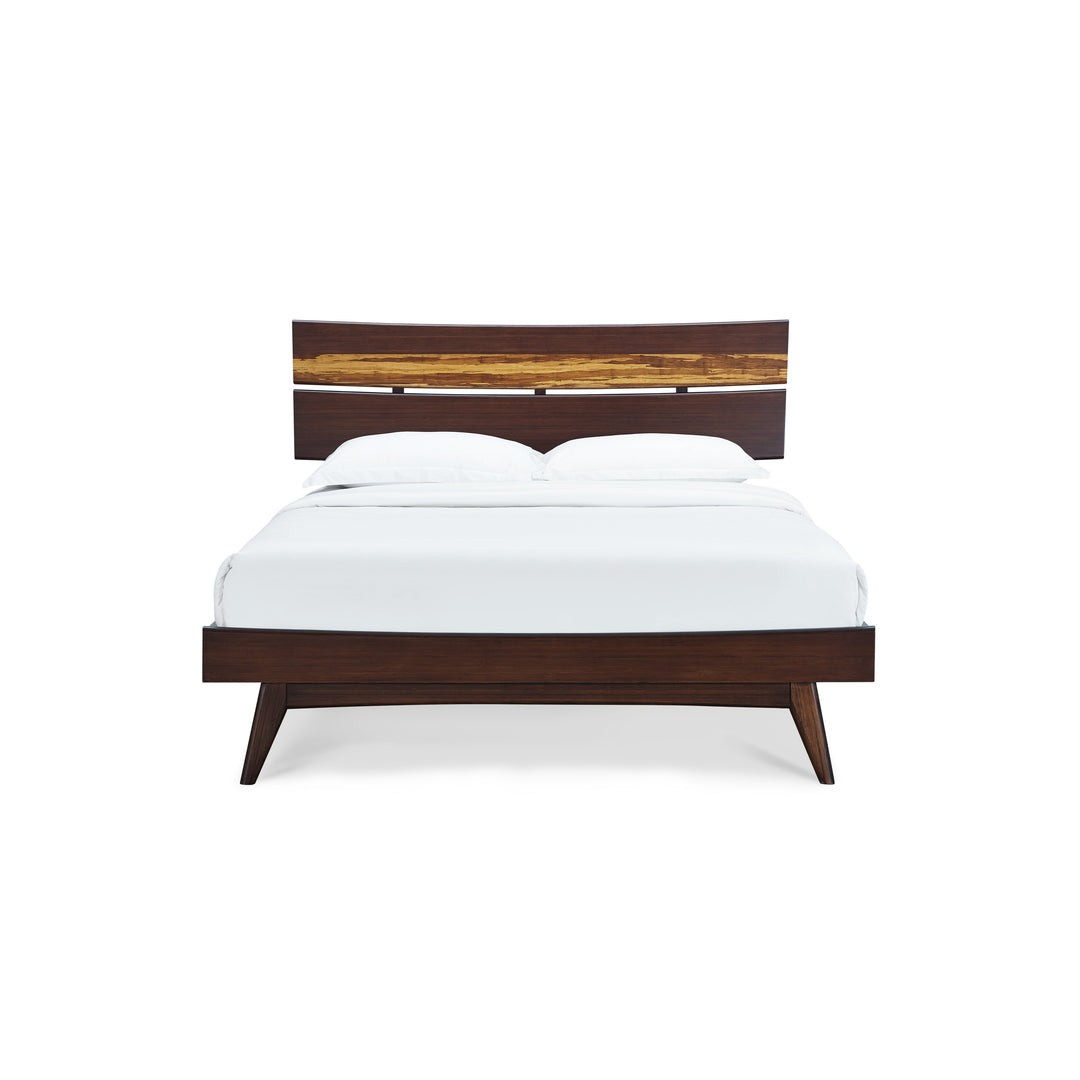 Azara Eastern King Platform Bed - Sable