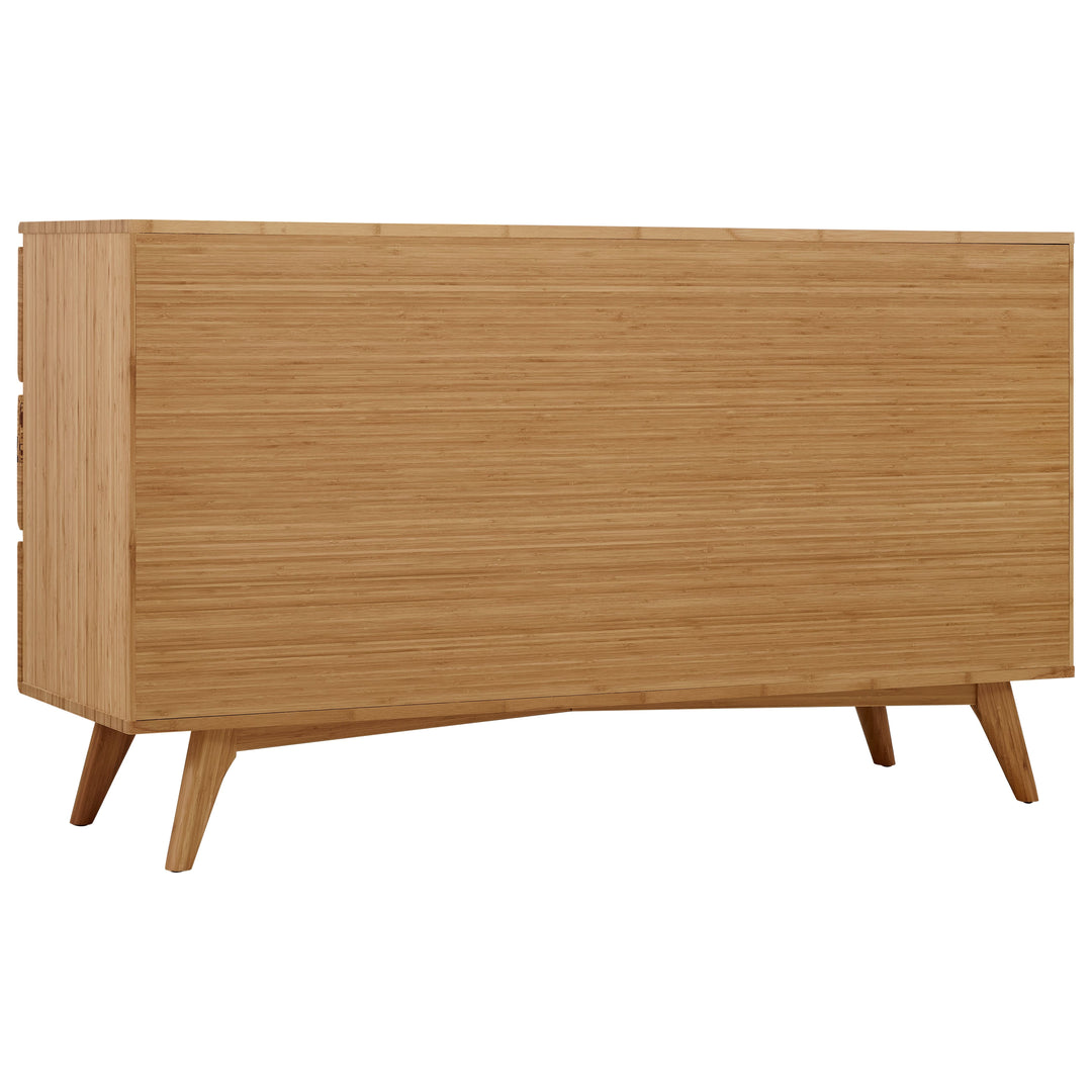 Azara Six Drawer Double Dresser - Caramelized