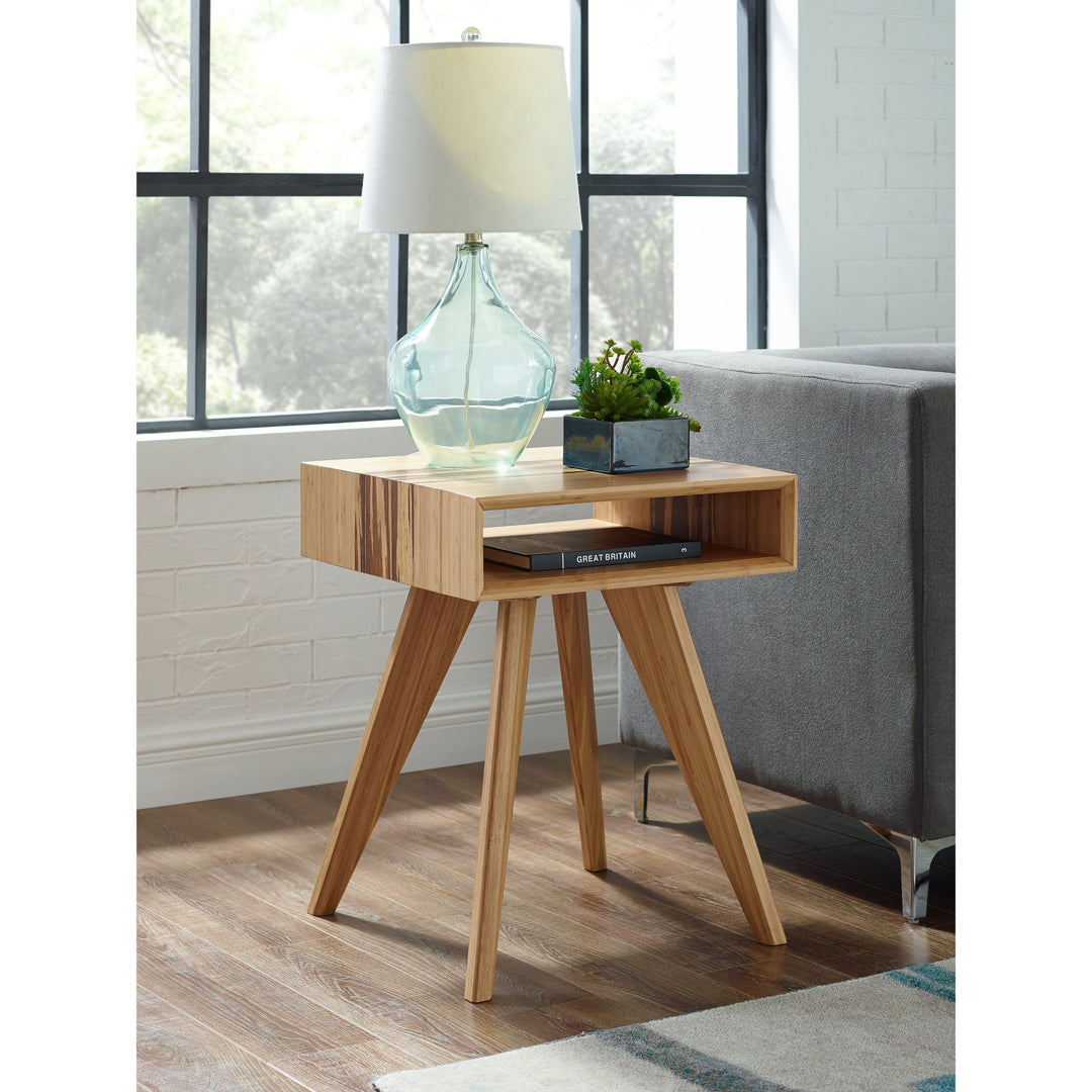 Azara End Table - Caramelized