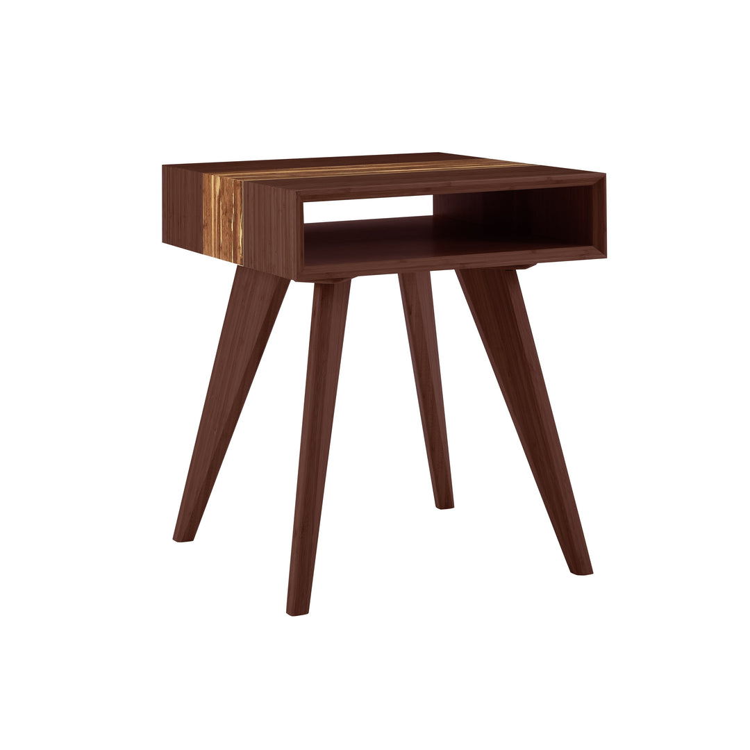 Azara Tiger End Table - Sable