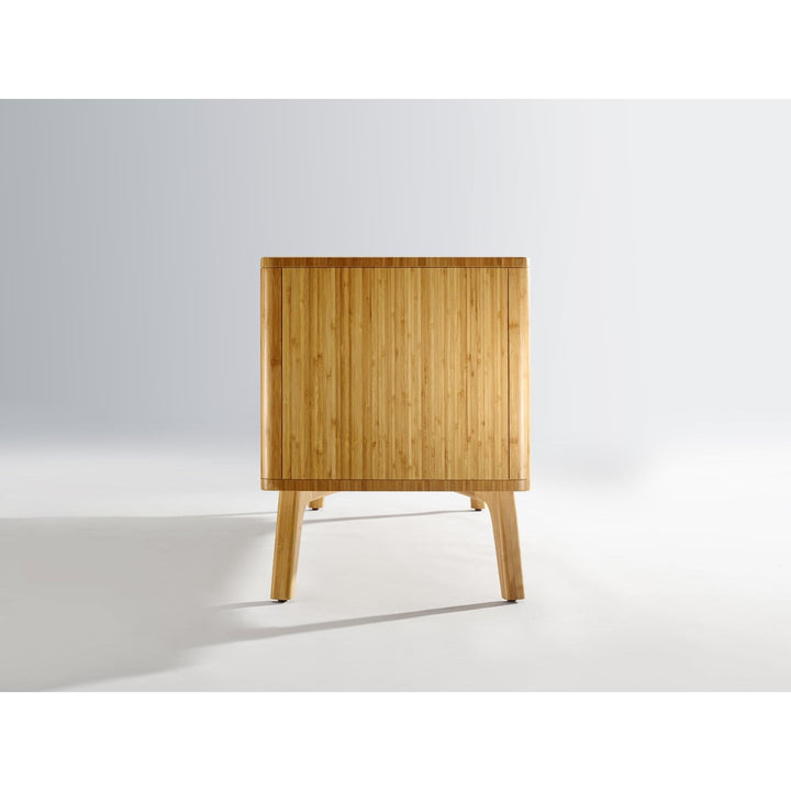 Azara Media Cabinet - Caramelized