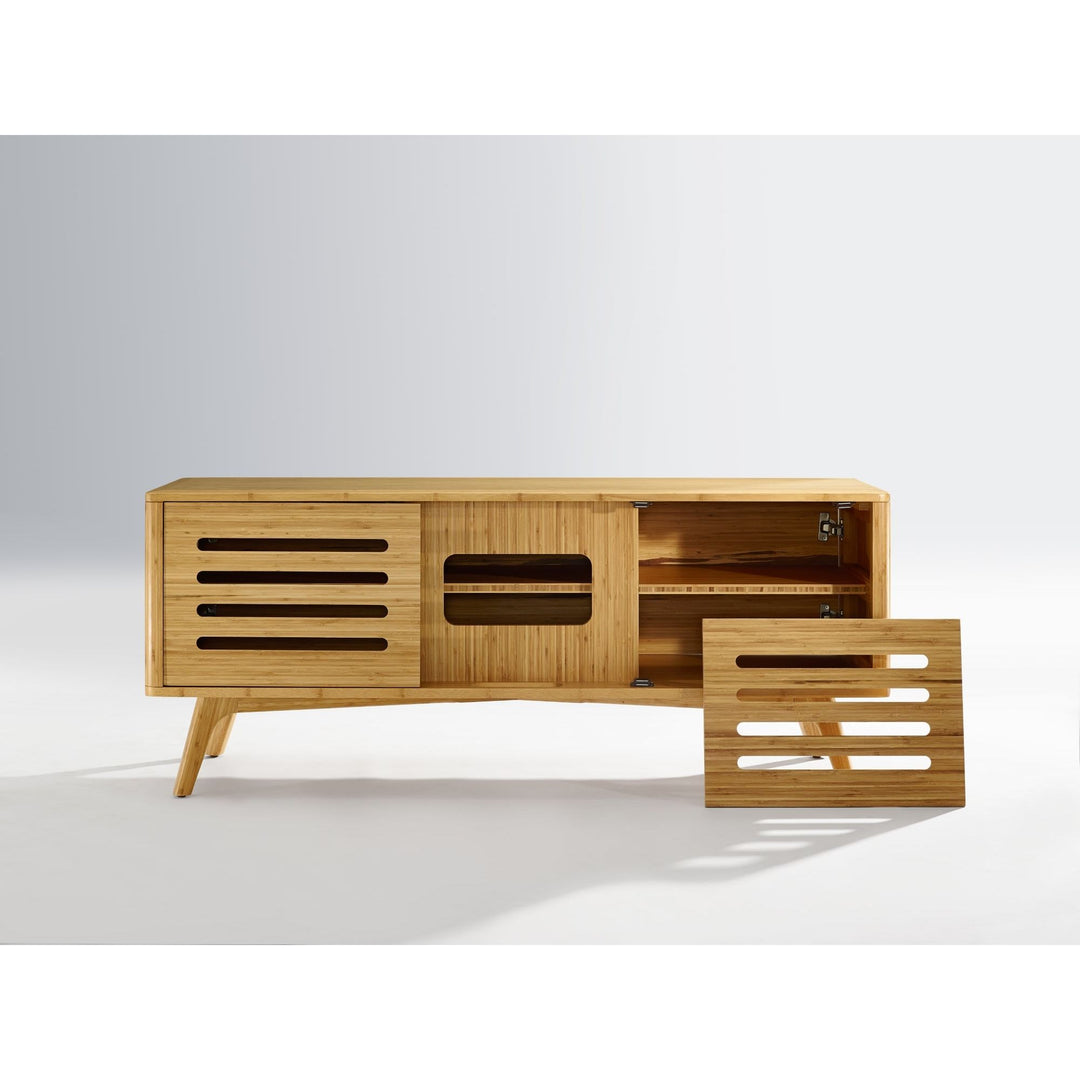 Azara Media Cabinet - Caramelized