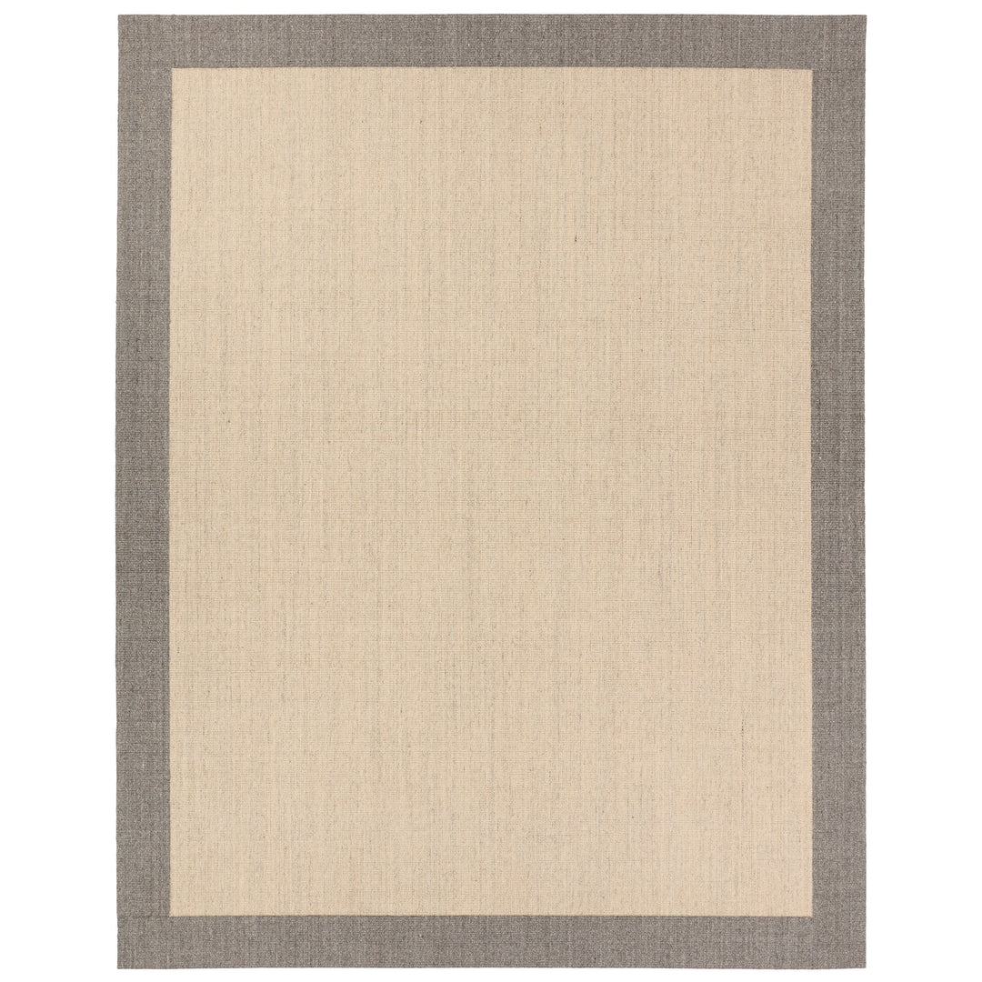 Jaipur Living Leyar Handmade Bordered Beige/Gray Area Rug (8'X10')