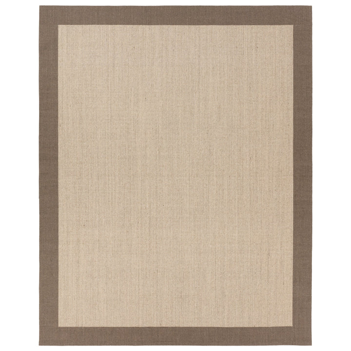 Jaipur Living Leyar Handmade Bordered Beige/Brown Area Rug (5'X8')