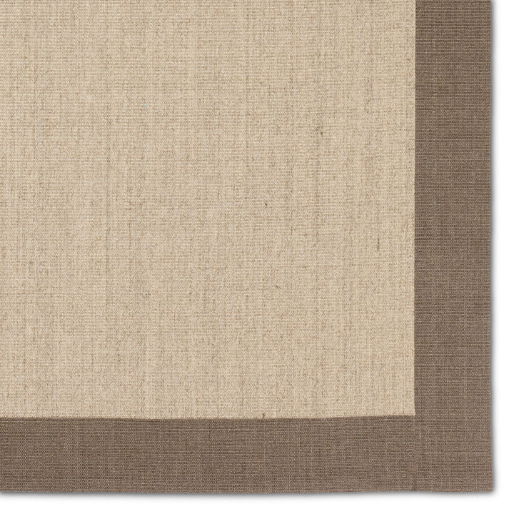 Jaipur Living Leyar Handmade Bordered Beige/Brown Area Rug (2'X3')