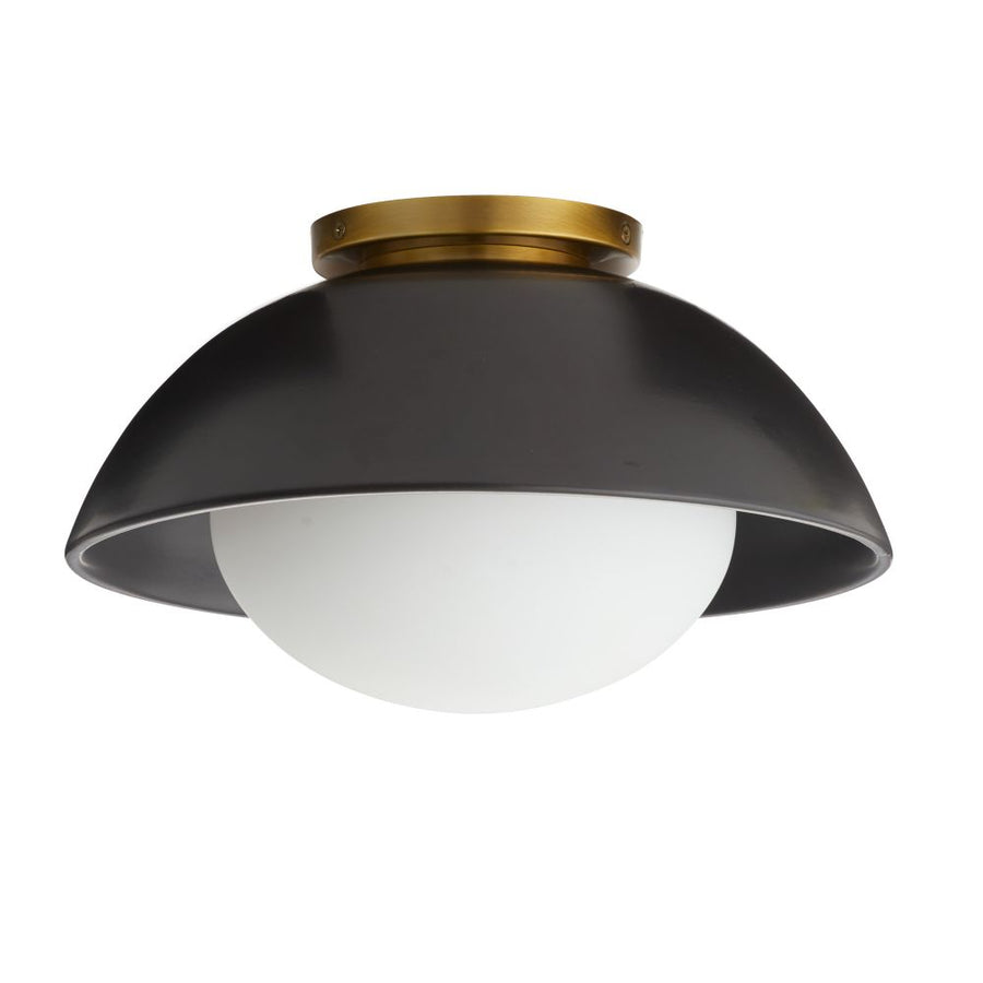 Flush Mounts Solenne Small Flush Mount - Black
