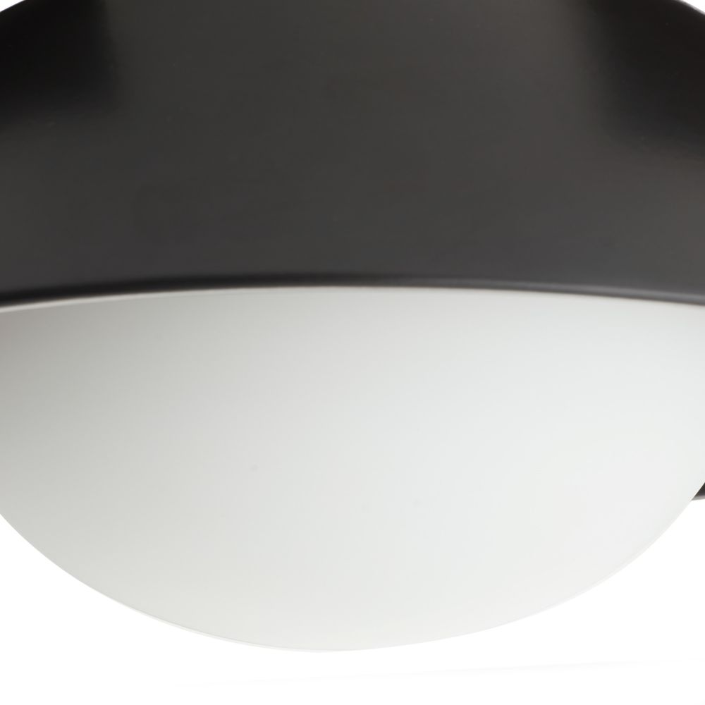 Solenne Small Flush Mount - Black