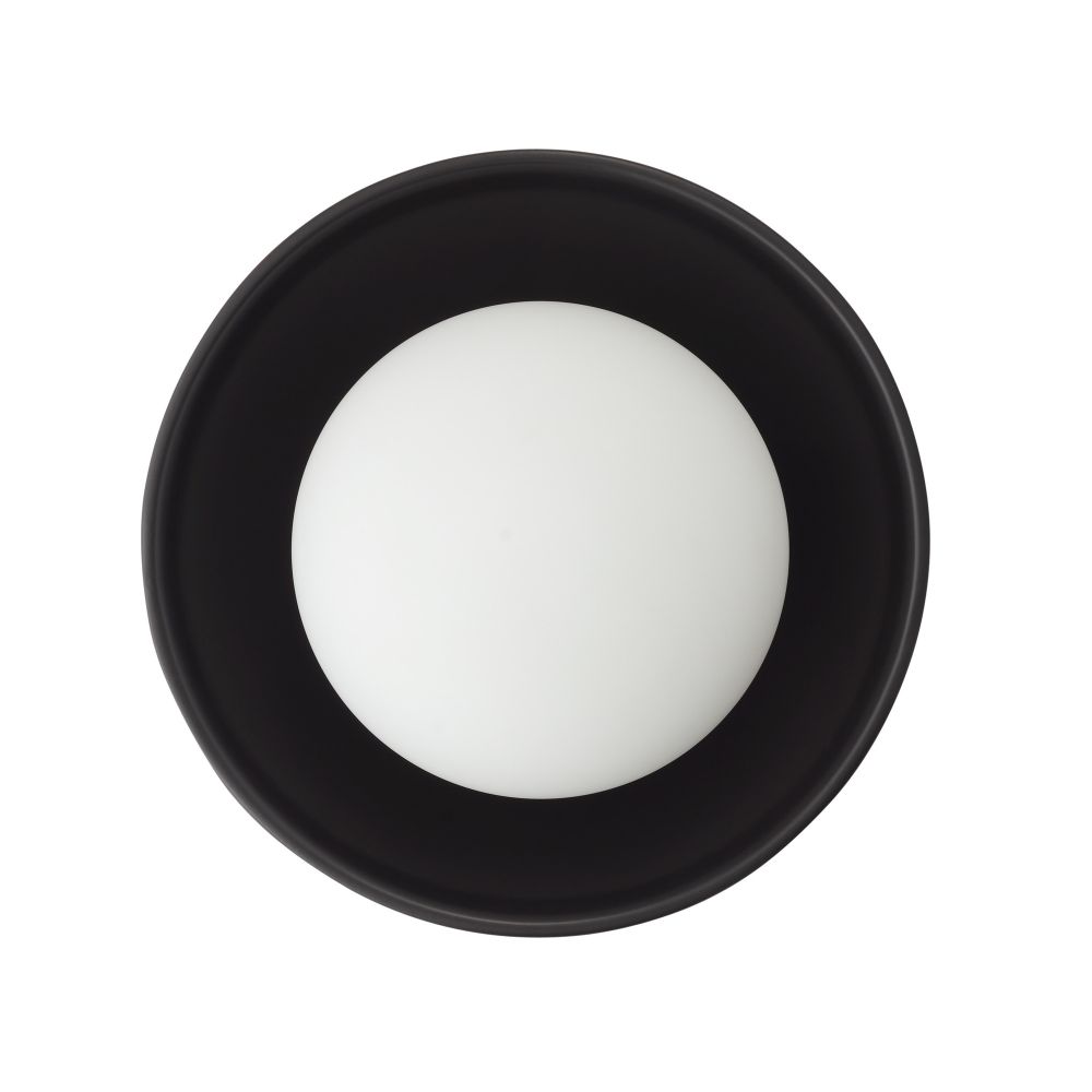 Solenne Small Flush Mount - Black