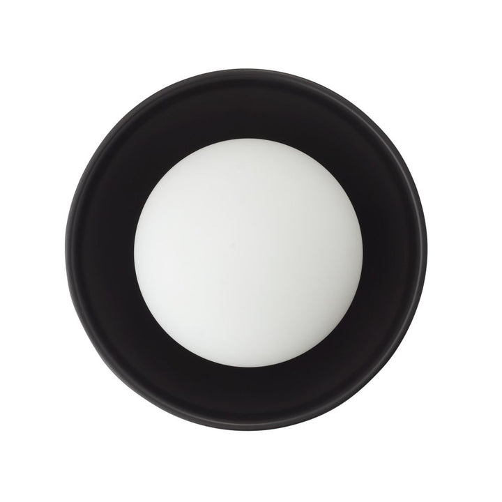 Solenne Small Flush Mount - Black