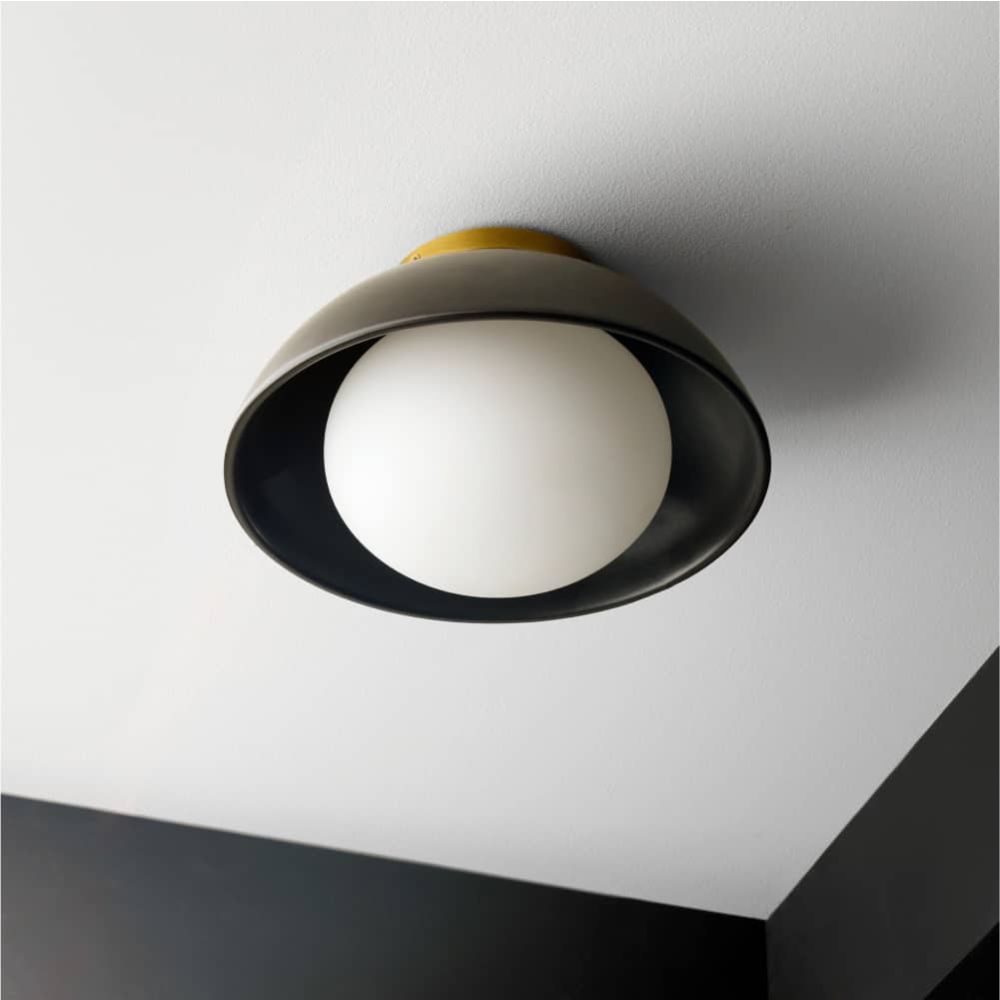 Flush Mounts Solenne Small Flush Mount - Black