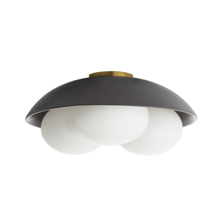 Flush Mounts Solenne Large Flush Mount - Black