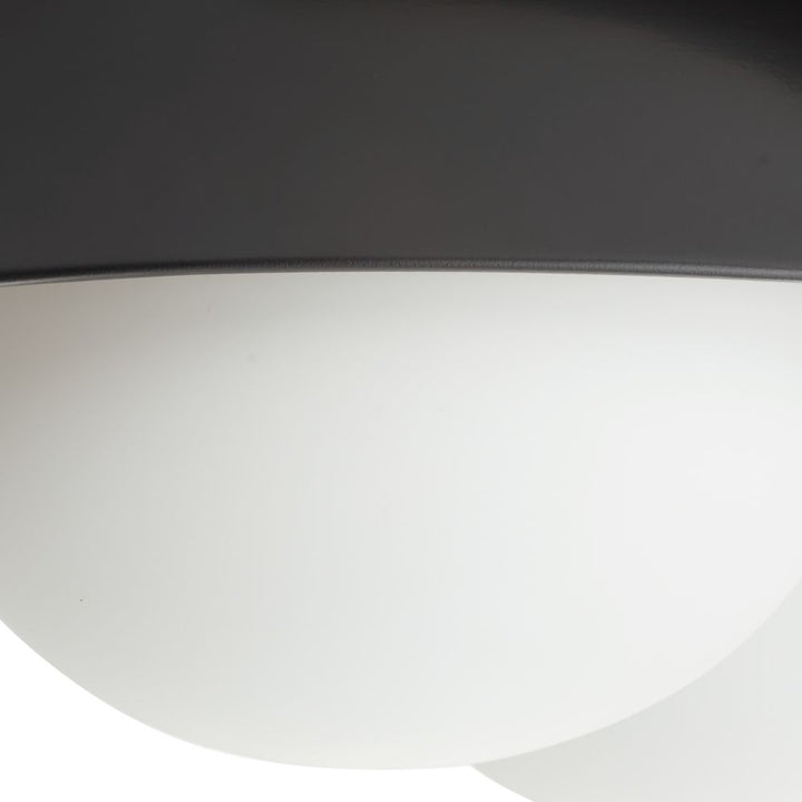 Solenne Large Flush Mount - Black