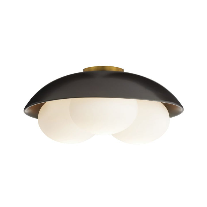 Flush Mounts Solenne Large Flush Mount - Black