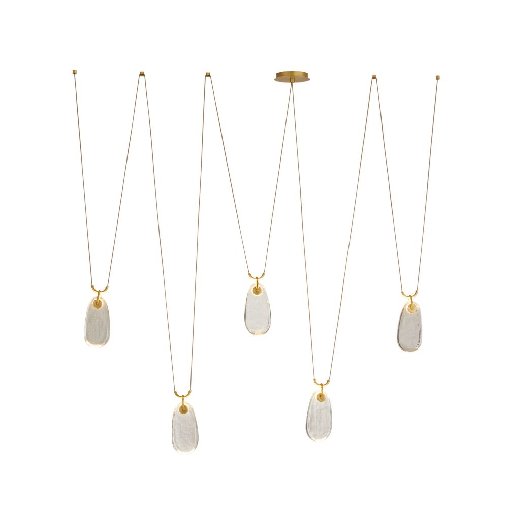 Wolfram Chandelier - Gold