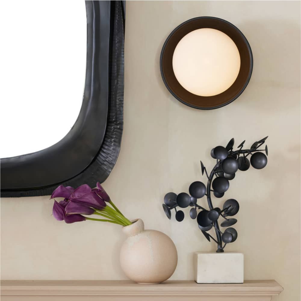 Wall Lighting Solenne Small Sconce - Black