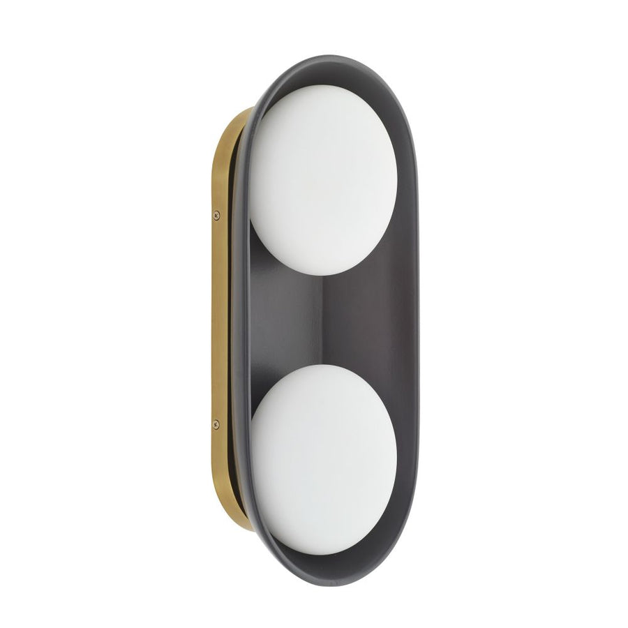 Wall Lighting Solenne Large Sconce - Black